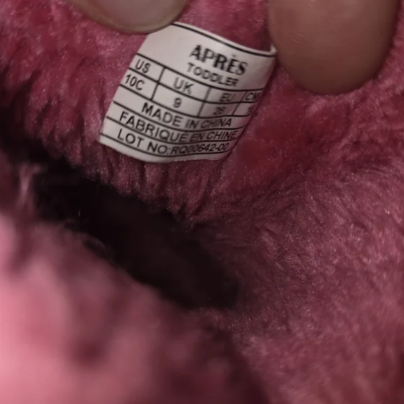 Warm Fuchsia Kids Boots - Picture 6 of 9